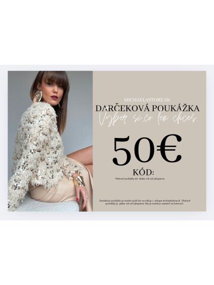 Bon Podarunkowy O Wartości 50 €