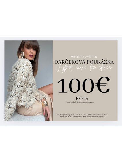Bon Podarunkowy O Wartości 100 €
