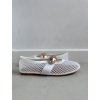 Mesh ballet flats