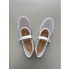 Mesh ballet flats