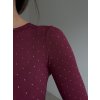Glitter cashmere top
