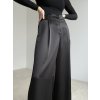 Satin trousers