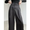 Satin trousers