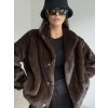 Faux fur coat