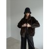 Faux fur coat