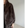 Faux fur coat