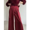 Satin trousers