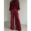 Satin trousers
