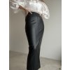 Faux leather skirt