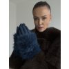Gloves with fur