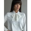 Blouse with bow