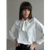 Blouse with bow