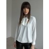 Blouse with bow