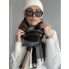 Checked scarf