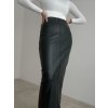 Faux leather skirt