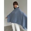 Knitted poncho