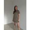 Suede dress