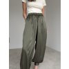 Satin trousers