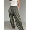 Satin trousers