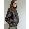 Faux leather jacket
