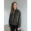 Faux leather jacket