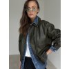 Faux leather jacket