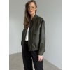 Faux leather jacket