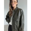 Faux leather jacket