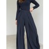 Wide-leg trousers