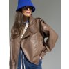 Faux leather jacket