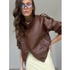 Faux leather jacket
