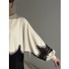 Lace sweatshirt