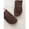 Crocheted slippers