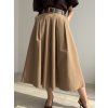 Skirt with belt