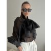 Blouse with bow