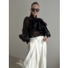 Blouse with bow