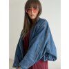 Balloon denim jacket