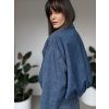 Balónová denim bunda