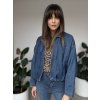 Balónová denim bunda