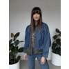 Balónová denim bunda