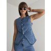 Denim vest