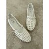 Mesh ballet flats