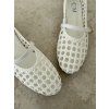 Mesh ballet flats