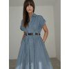 Denim maxi dress