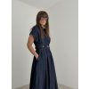 Denim maxi dress