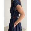 Denim maxi dress