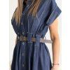 Denim maxi dress