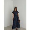 Denim maxi dress
