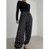 Polka dot trousers