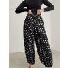 Polka dot trousers